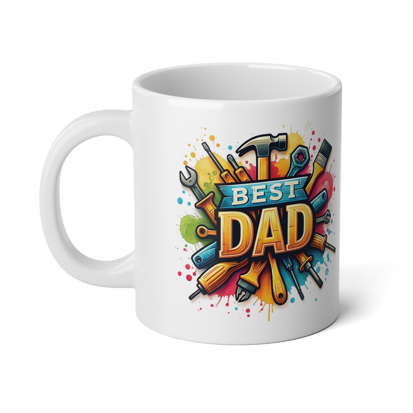 Best Dad Fixer with Tools | Jumbo | Father's Day Coffee Mug | 20oz