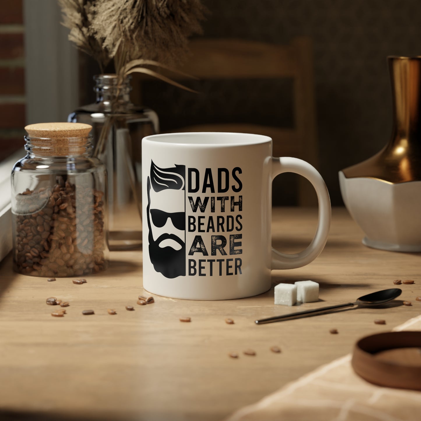 Dad's With Beards | Jumbo | Father's Day Coffee Mug | 20oz