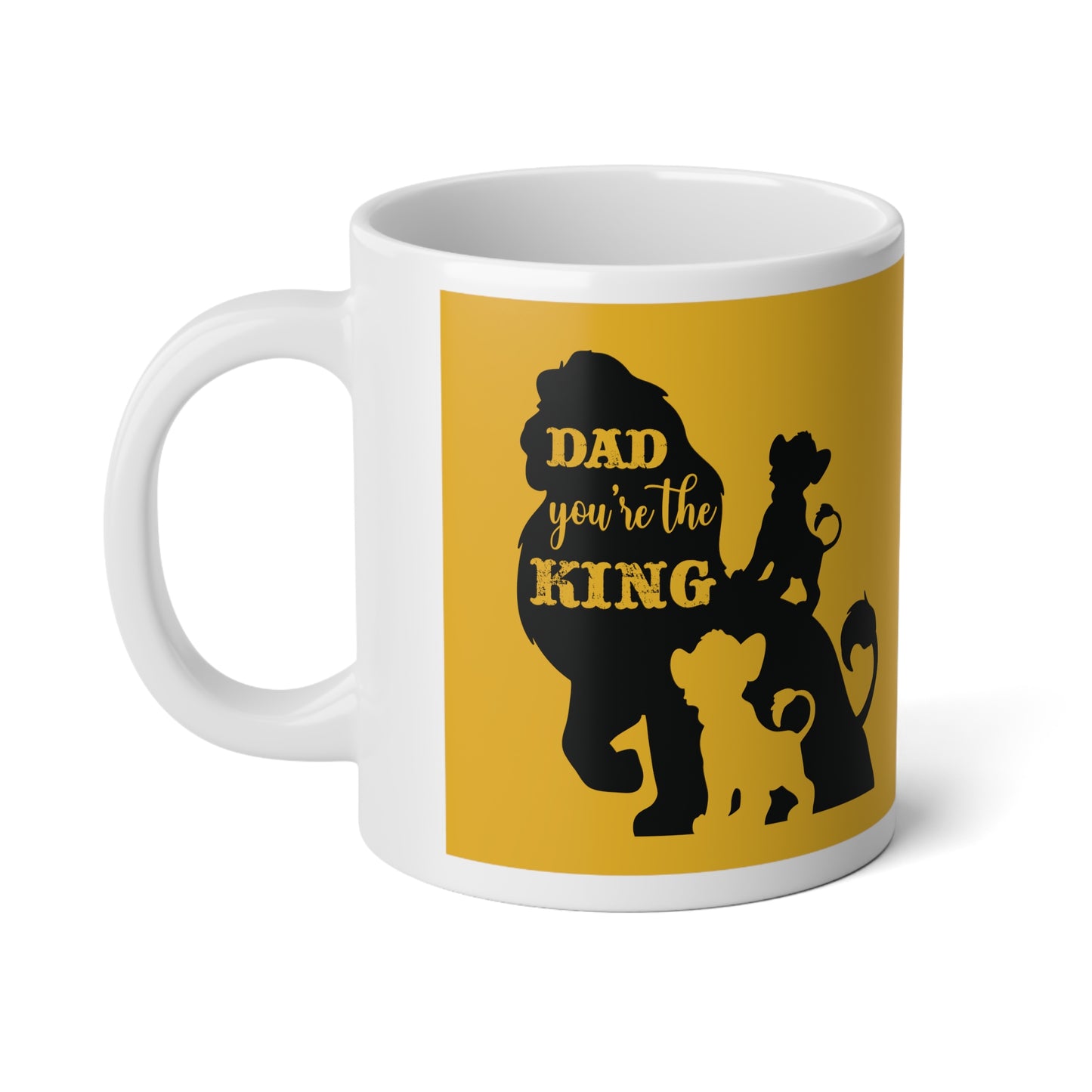 Dad The King | Jumbo | Father's Day Coffee Mug | 20oz