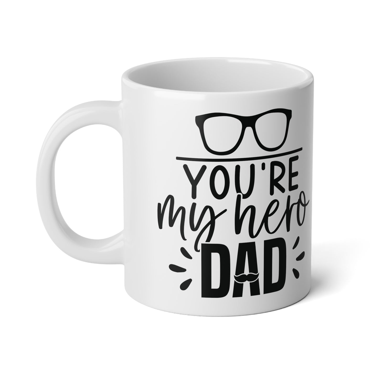 Hero Dad | Jumbo | Father's Day Coffee Mug | 20oz