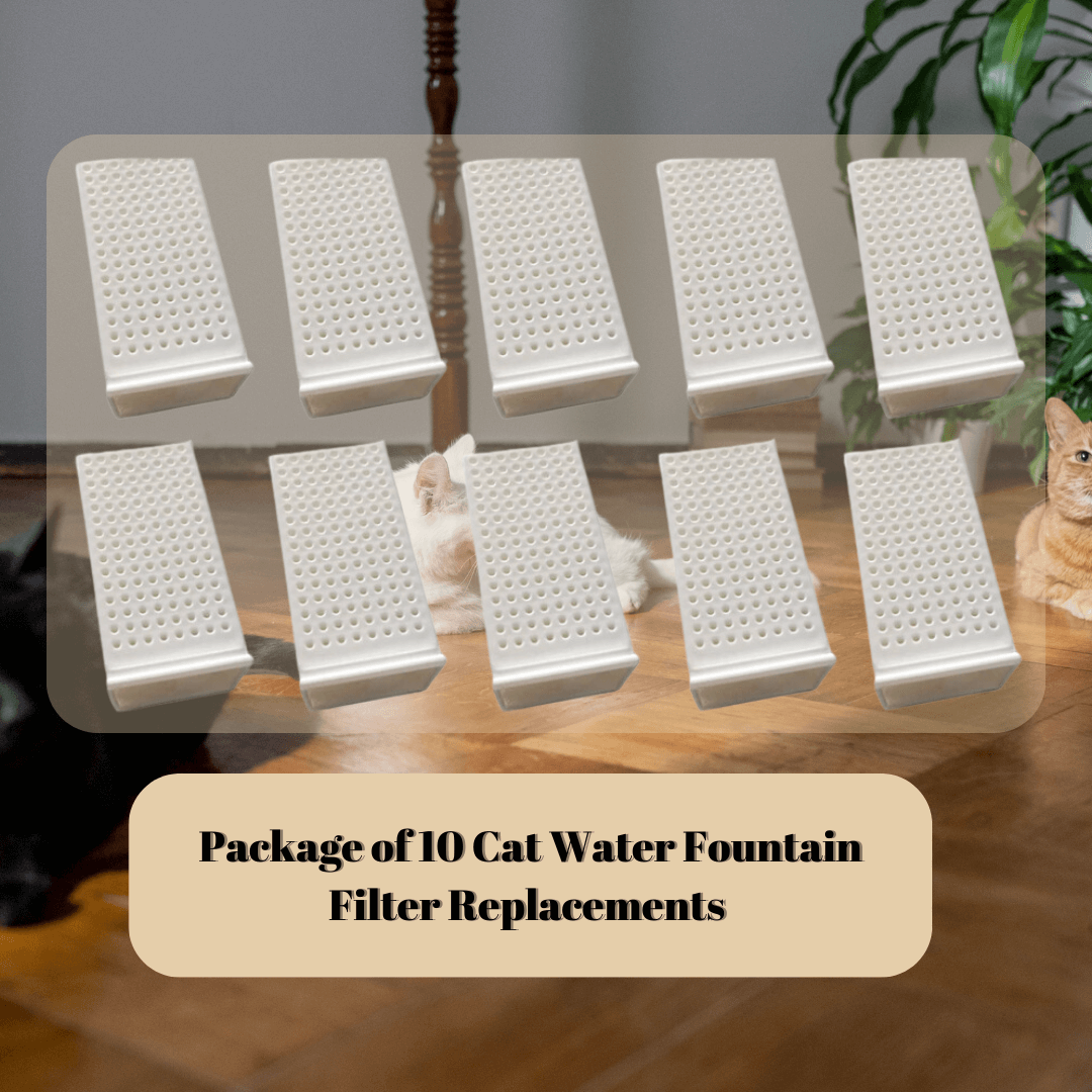 KittyCove™ 10 Pcs Cat Water Fountain Filter Sponges  - 60% Off!  Summer Sale! -