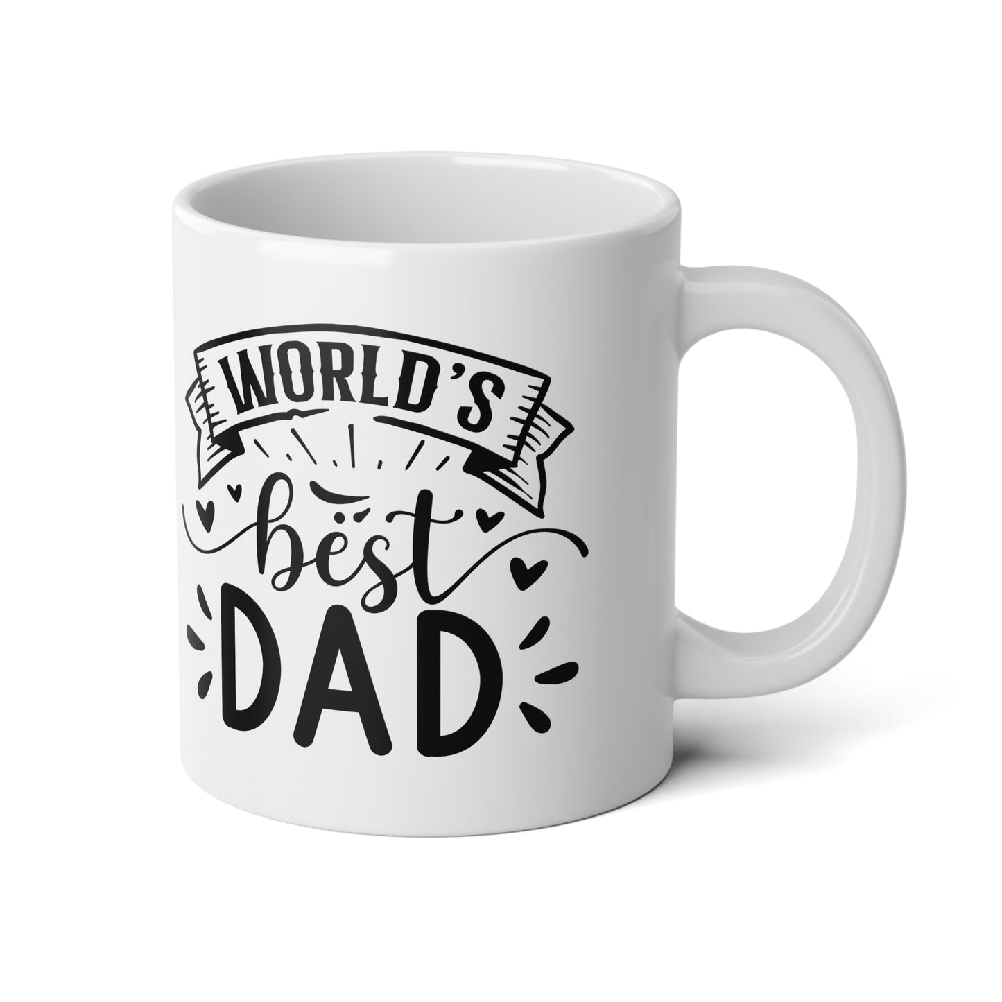 World's Best Dad | Jumbo | Father's Day Coffee Mug | 20oz