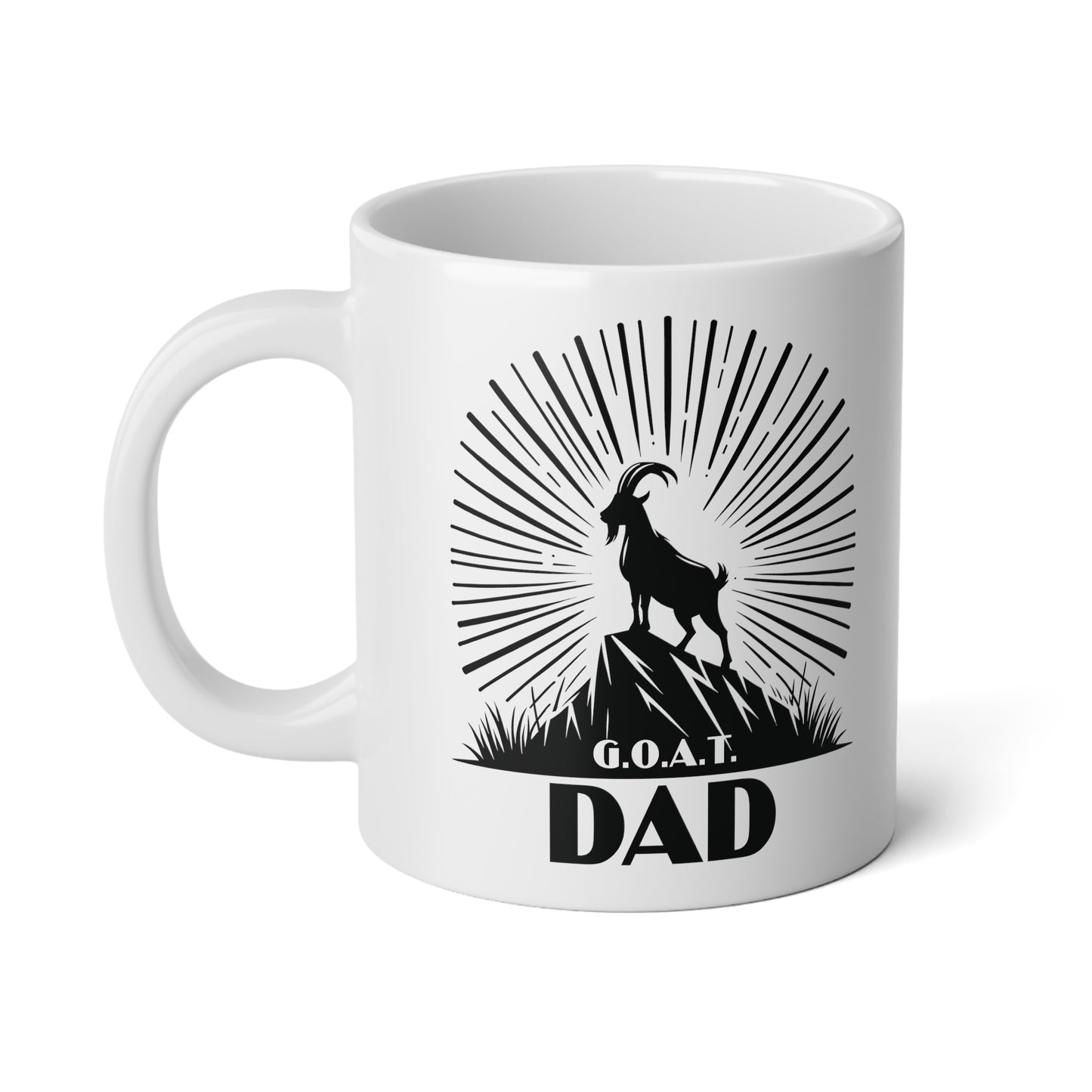G.O.A.T. Dad | Jumbo | Father's Day Coffee Mug | 20oz
