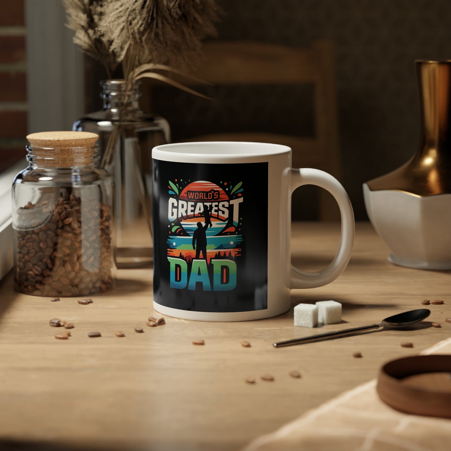 World's Greatest Dad | Jumbo | Father's Day Coffee Mug | 20oz
