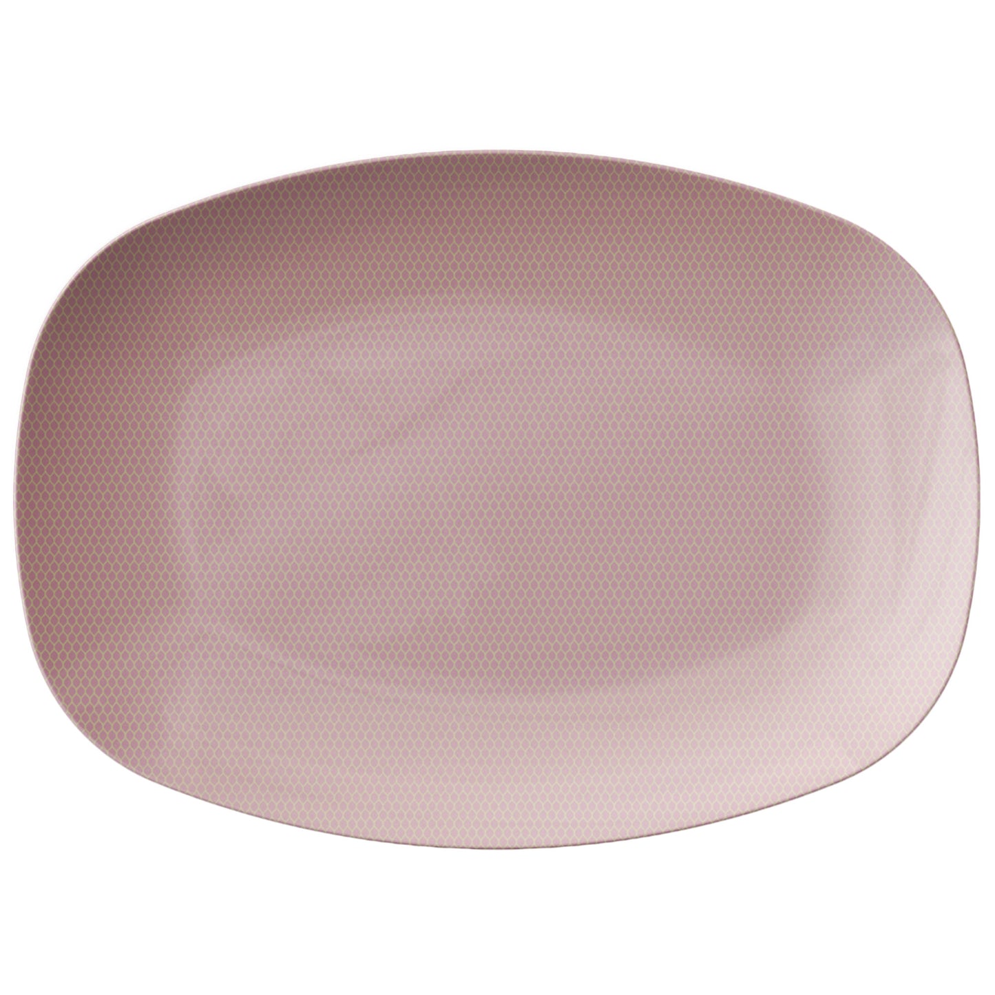 Vintage Pastel Pink Dinner Platter