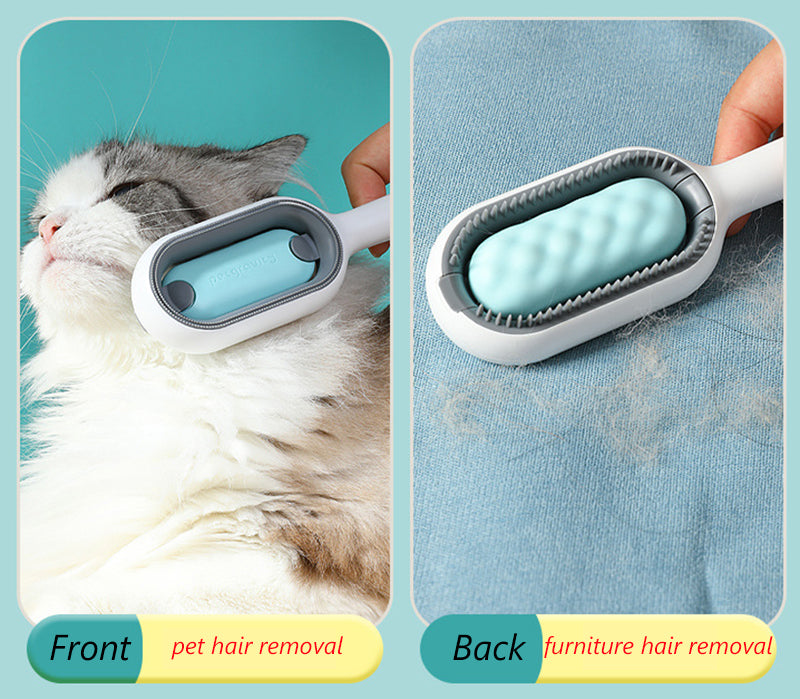 CozyPawtique™ Multipurpose Pet Hair Removal & Cleaning Comb w/Wipes - 40% Off!  Summer Sale! -