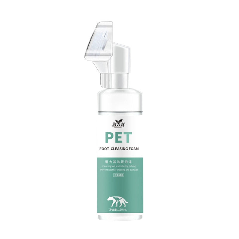 CozyPawtique™  Pet Paw Cleaner For Dogs & Cats | No-wash Herbal Extract Foam Paw Care